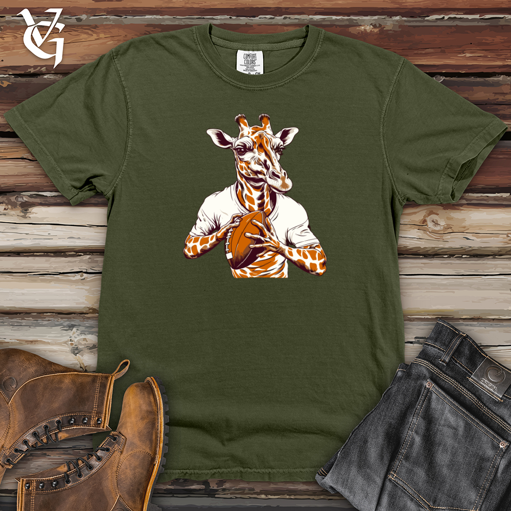 Viking Goods Gridiron Giraffe Heavy Cotton Comfort Colors Tee Moss / L