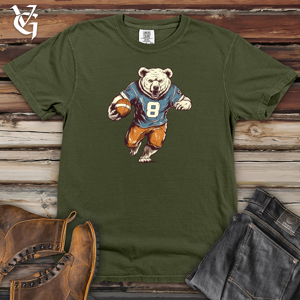 Viking Goods Gridiron Grizzly Heavy Cotton Comfort Colors Tee Moss / L