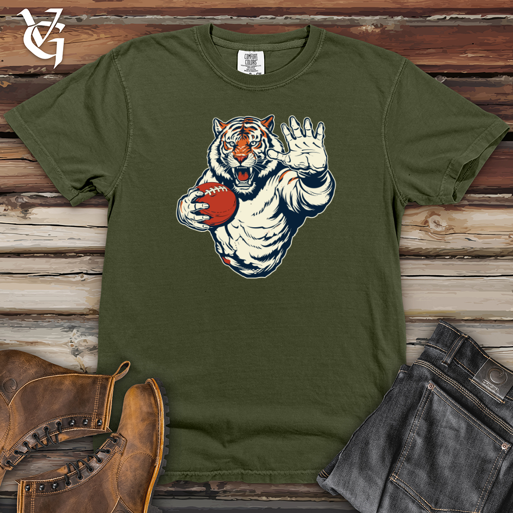 Viking Goods Gridiron Tiger Heavy Cotton Comfort Colors Tee Moss / L