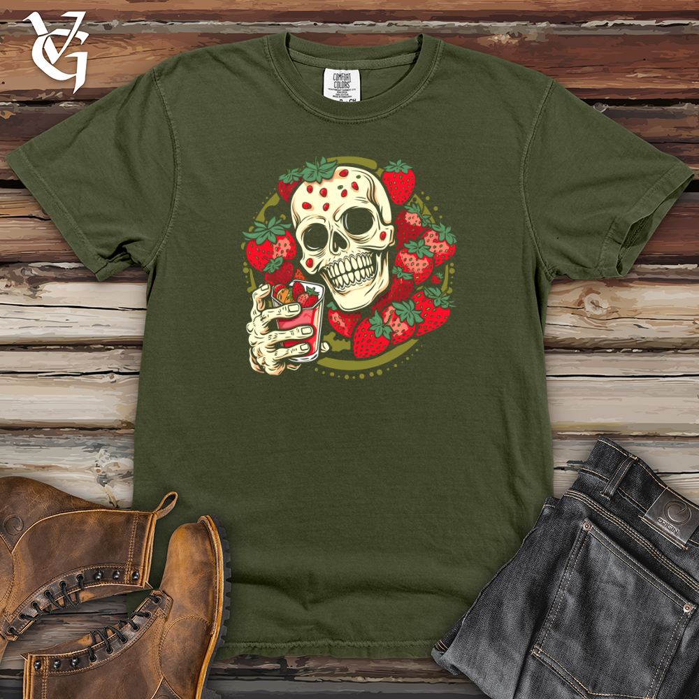 Viking Goods Jackpot Strawberry Fever Heavy Cotton Comfort Colors Tee Moss / L