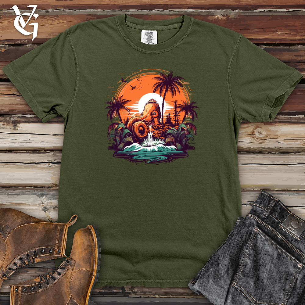Viking Goods Jungle Tentacles Heavy Cotton Comfort Colors Tee Moss / L