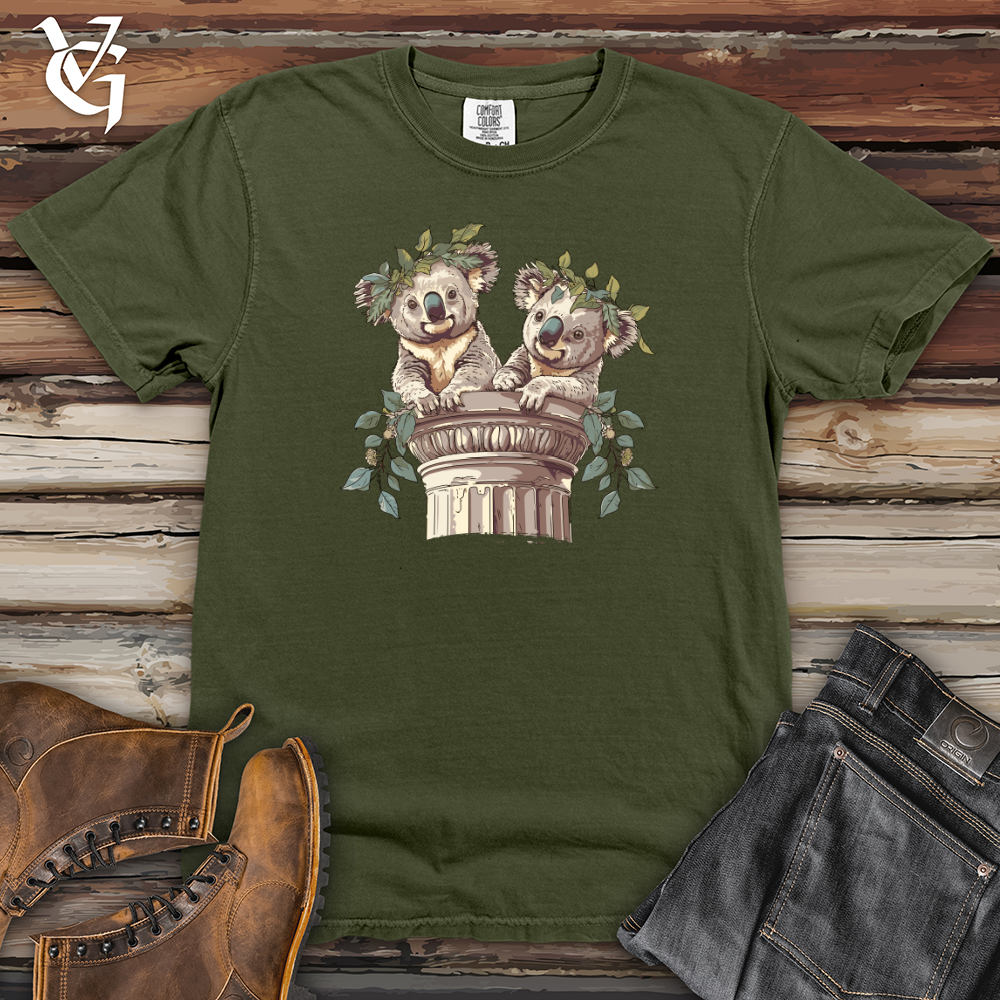 Viking Goods Koala Laurel Twins Heavy Cotton Comfort Colors Tee Moss / L
