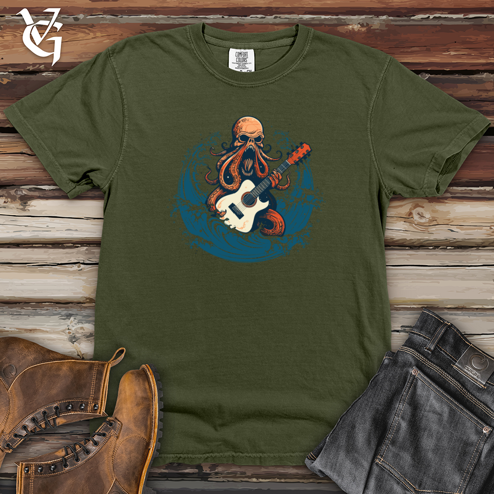 Viking Goods Kraken Strings Heavy Cotton Comfort Colors Tee Moss / L