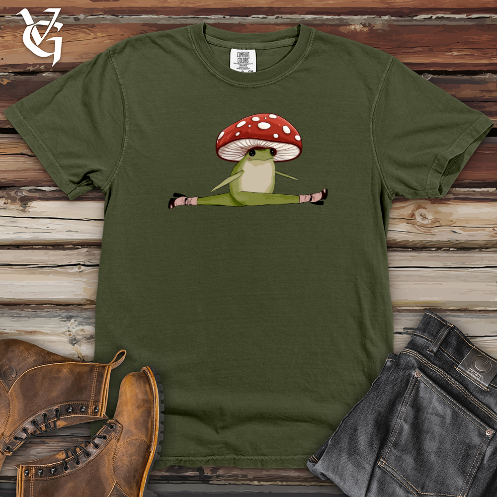 Viking Goods Lady Frog Heavy Cotton Comfort Colors Tee Moss / L