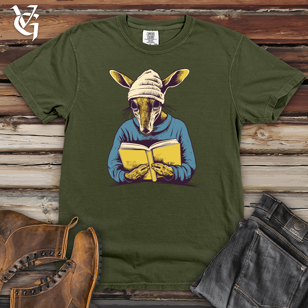 Viking Goods Literate Aardvark Heavy Cotton Comfort Colors Tee Moss / L