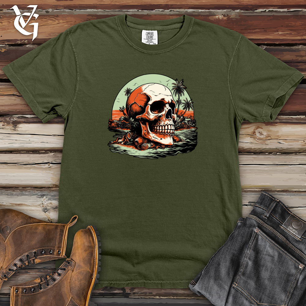 Viking Goods Lost Treasures Respite Heavy Cotton Comfort Colors Tee Moss / L