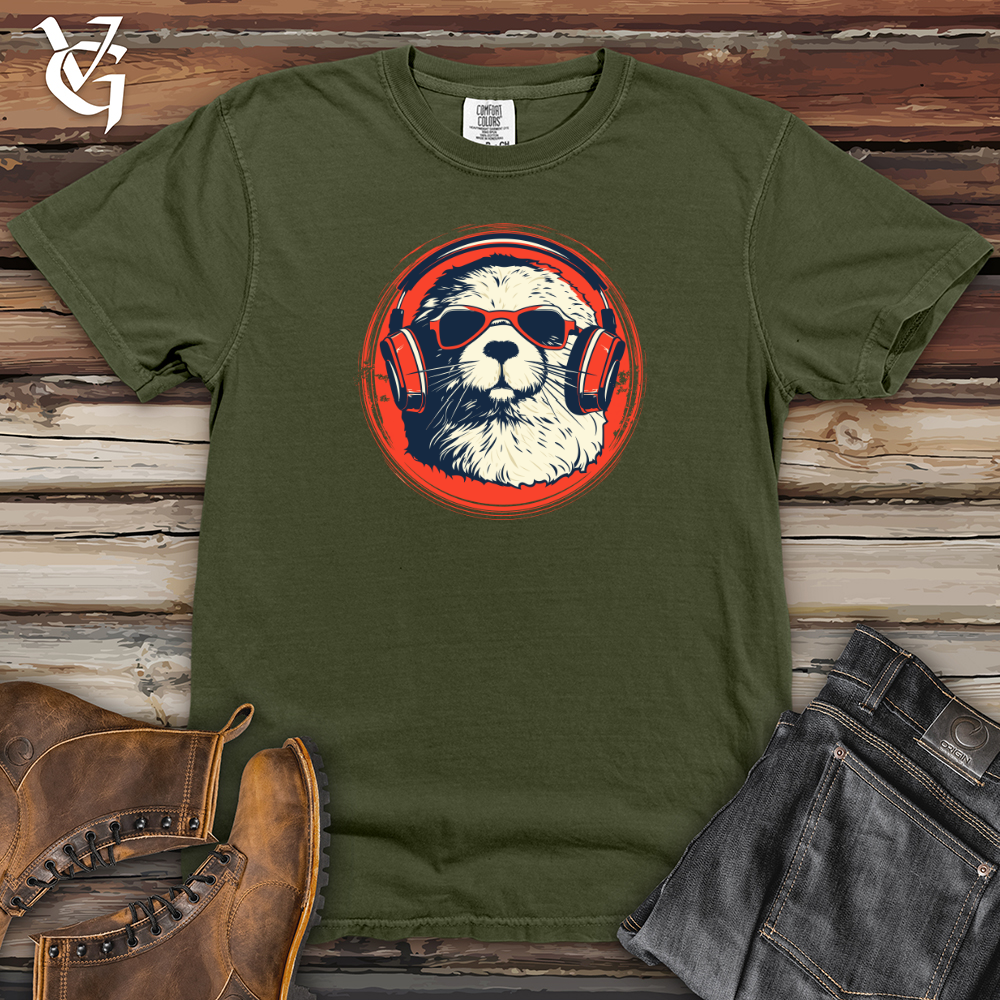 Viking Goods Melodic Beaver Vibe Heavy Cotton Comfort Colors Tee Moss / L