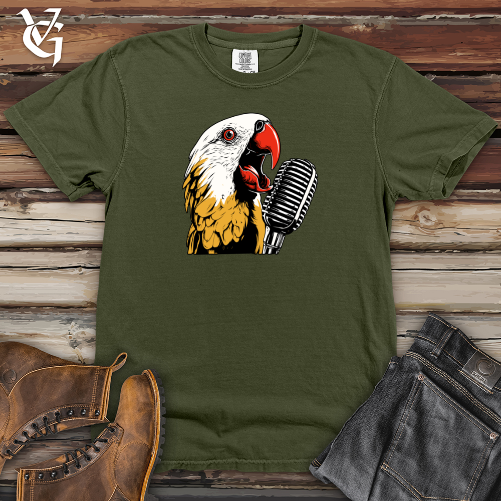 Viking Goods Melodic Plumage Heavy Cotton Comfort Colors Tee Moss / L