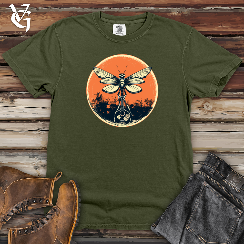 Viking Goods Melodic Wings Serenade Heavy Cotton Comfort Colors Tee Moss / L