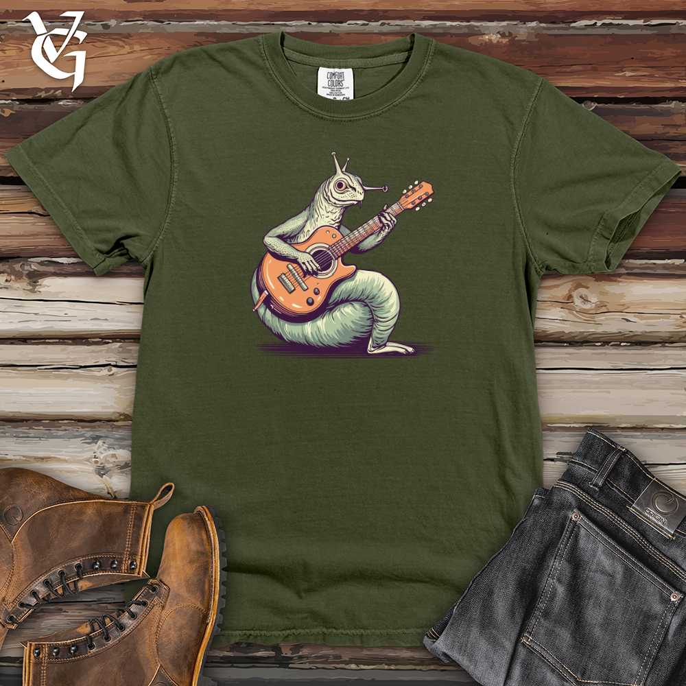 Viking Goods Melody Carrying Snail Heavy Cotton Comfort Colors Tee Moss / L