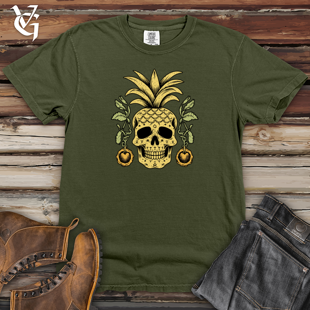 Viking Goods Mystic Pineapple Enigma Heavy Cotton Comfort Colors Tee Moss / L