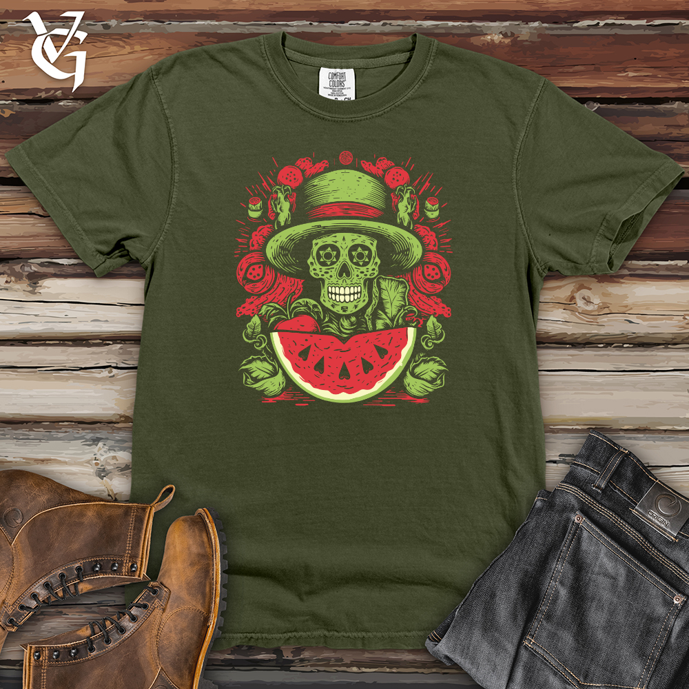 Viking Goods Mystical Watermelon Enchanter Heavy Cotton Comfort Colors Tee Moss / L