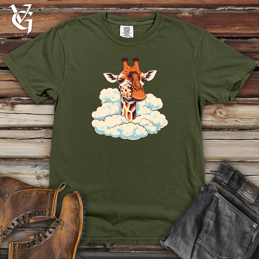 Viking Goods Nebulous Necklines Heavy Cotton Comfort Colors Tee Moss / L