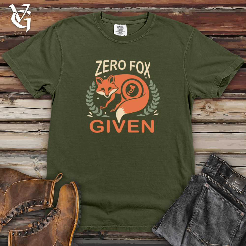 Viking Goods No Fox Given Heavy Cotton Comfort Colors Tee Moss / L