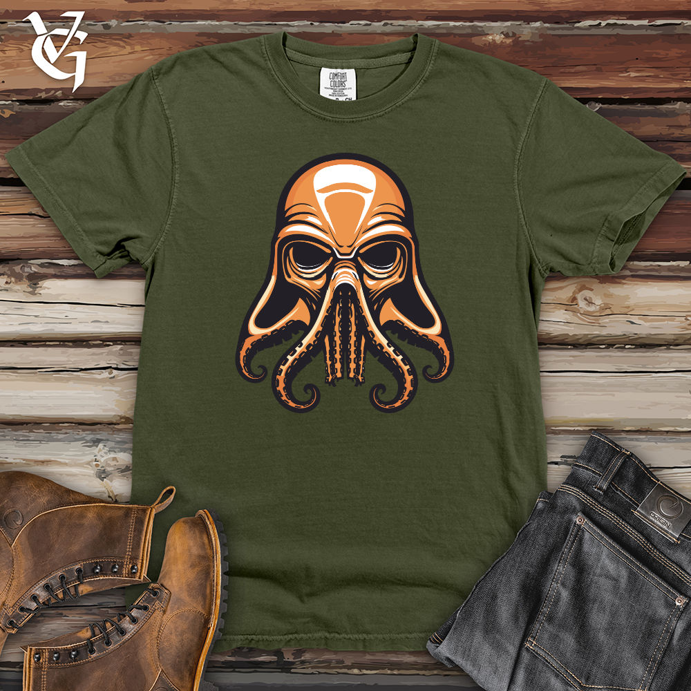 Viking Goods Octopus Helmet Heavy Cotton Comfort Colors Tee Moss / L