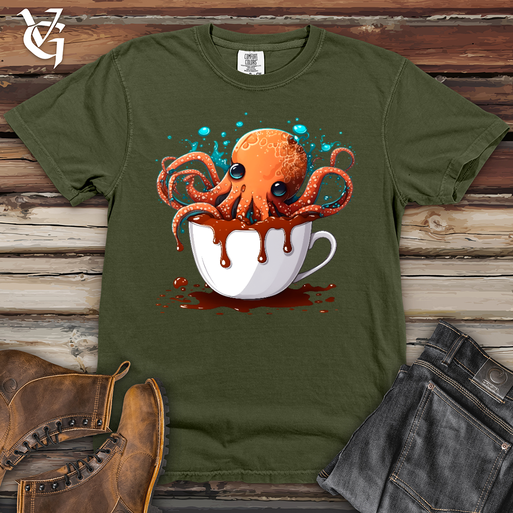 Viking Goods Octosplash Heavy Cotton Comfort Colors Tee Moss / L