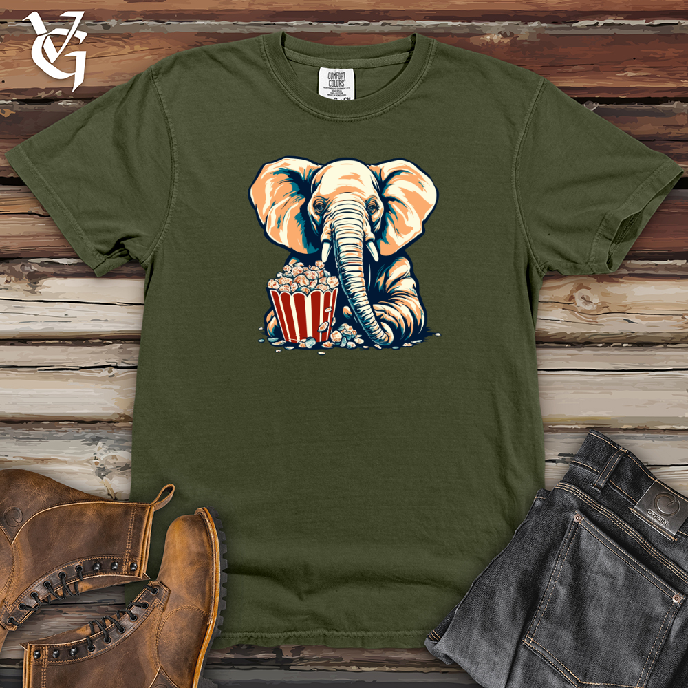 Viking Goods Pachyderm Snacker Heavy Cotton Comfort Colors Tee Moss / L