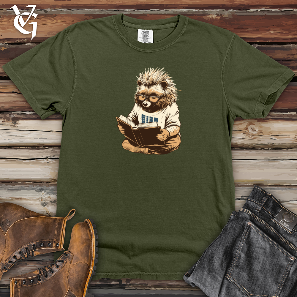 Viking Goods Quill Infused Tales Heavy Cotton Comfort Colors Tee Moss / L