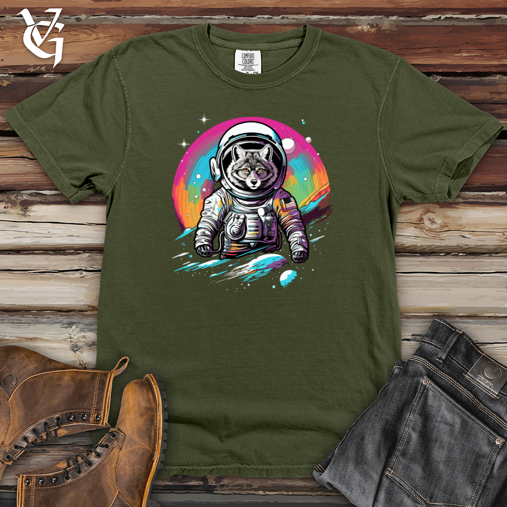 Viking Goods Raccoon Astronaut Adventure Heavy Cotton Comfort Colors Tee Moss / L