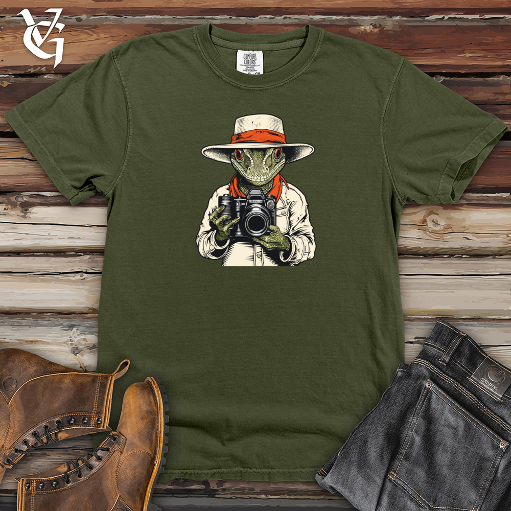 Viking Goods Reptile Lens Master Heavy Cotton Comfort Colors Tee Moss / L