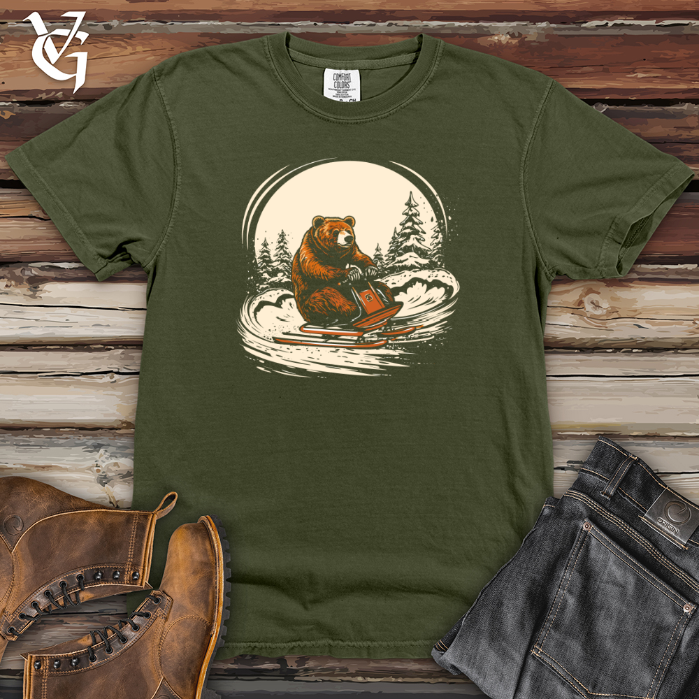 Viking Goods Retro Glide Heavy Cotton Comfort Colors Tee Moss / L