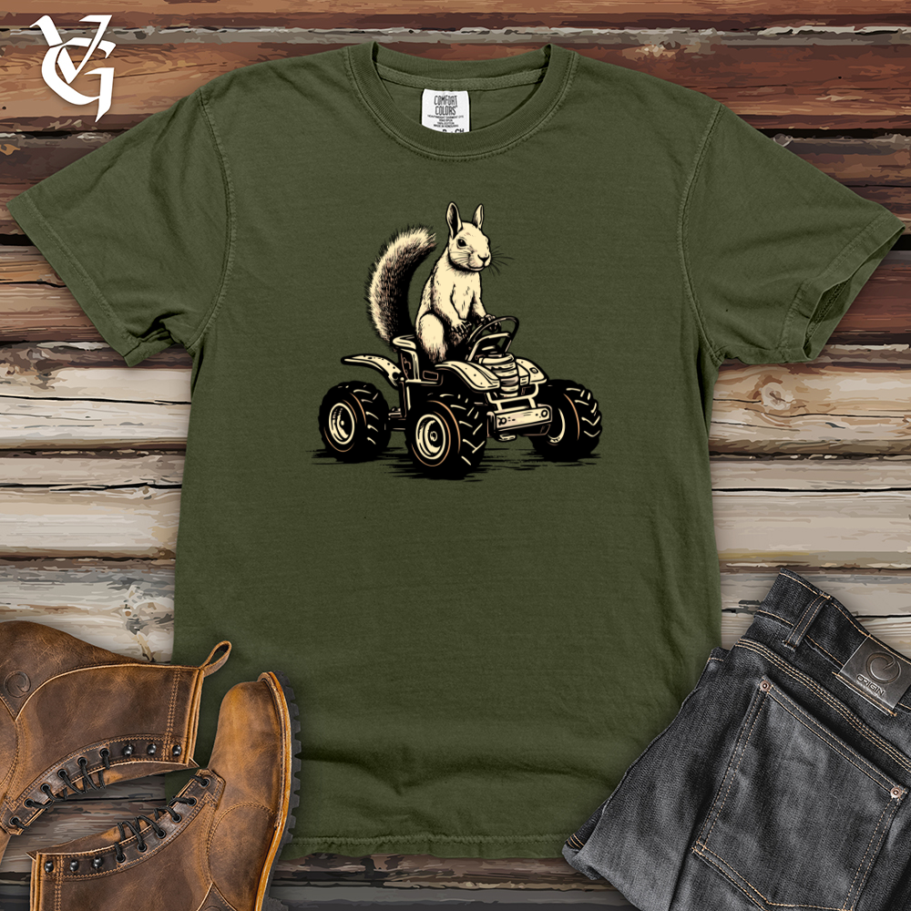 Viking Goods Retro Nut Rider Heavy Cotton Comfort Colors Tee Moss / L