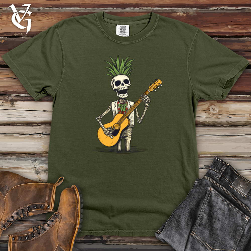 Viking Goods Retro Rhythm Pineapple Heavy Cotton Comfort Colors Tee Moss / L