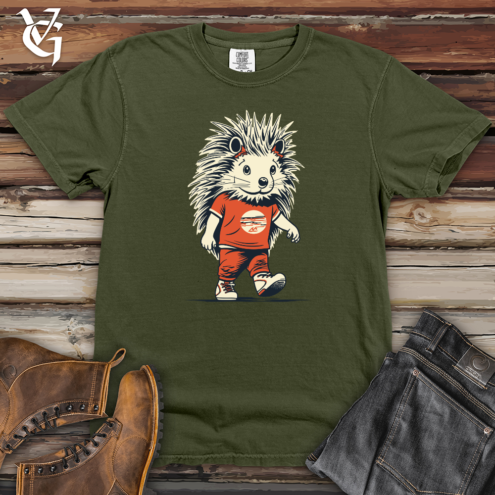 Viking Goods Retro Spike Sneaks Heavy Cotton Comfort Colors Tee Moss / L