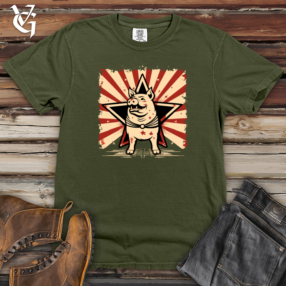 Viking Goods Rhino Circus Star Heavy Cotton Comfort Colors Tee Moss / L