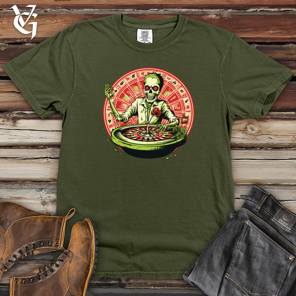 Viking Goods Roulette Adventurer Watermelon Heavy Cotton Comfort Colors Tee Moss / L