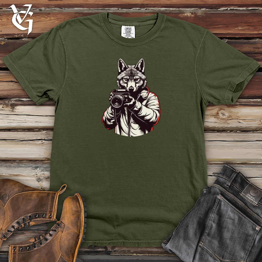 Viking Goods Shuttered Howl Heavy Cotton Comfort Colors Tee Moss / L