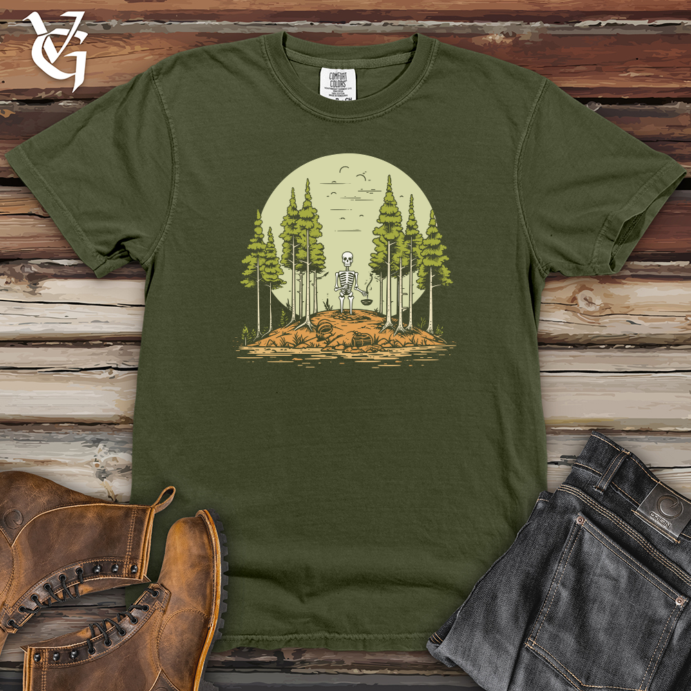 Viking Goods Skeletal Grove Gardener Heavy Cotton Comfort Colors Tee Moss / L