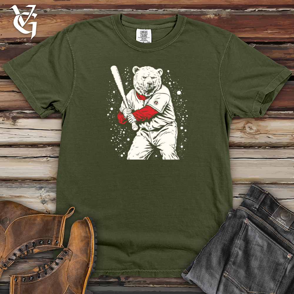 Viking Goods Snowball Slugger Heavy Cotton Comfort Colors Tee Moss / L