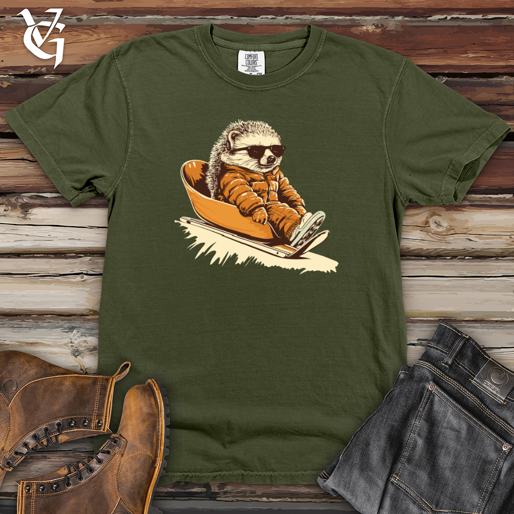 Viking Goods Spiky Slopes Heavy Cotton Comfort Colors Tee Moss / L