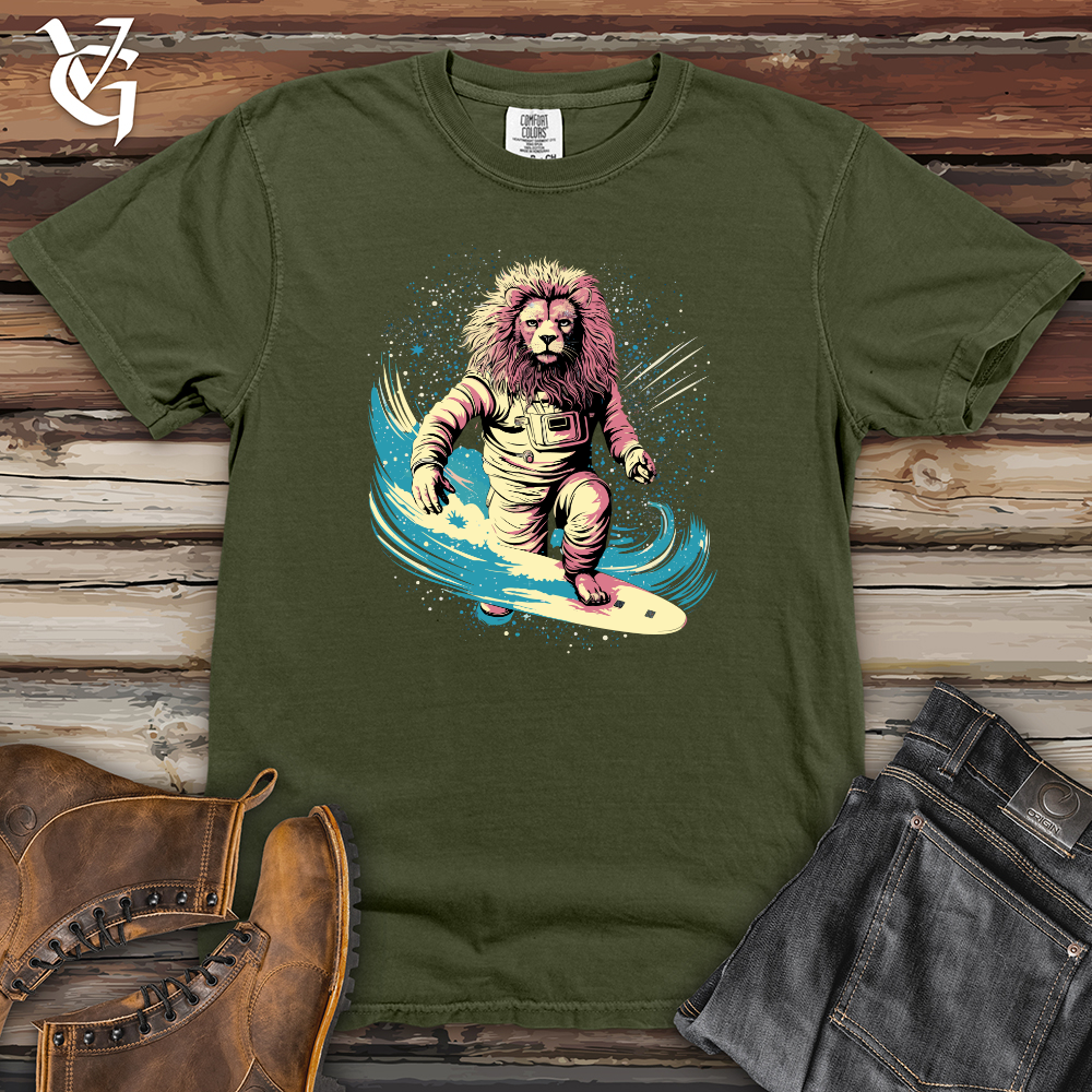 Viking Goods Stellar Surfer 02 Heavy Cotton Comfort Colors Tee Moss / L