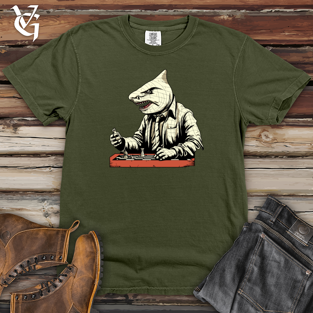 Viking Goods Strategic Shark Moves Heavy Cotton Comfort Colors Tee Moss / L