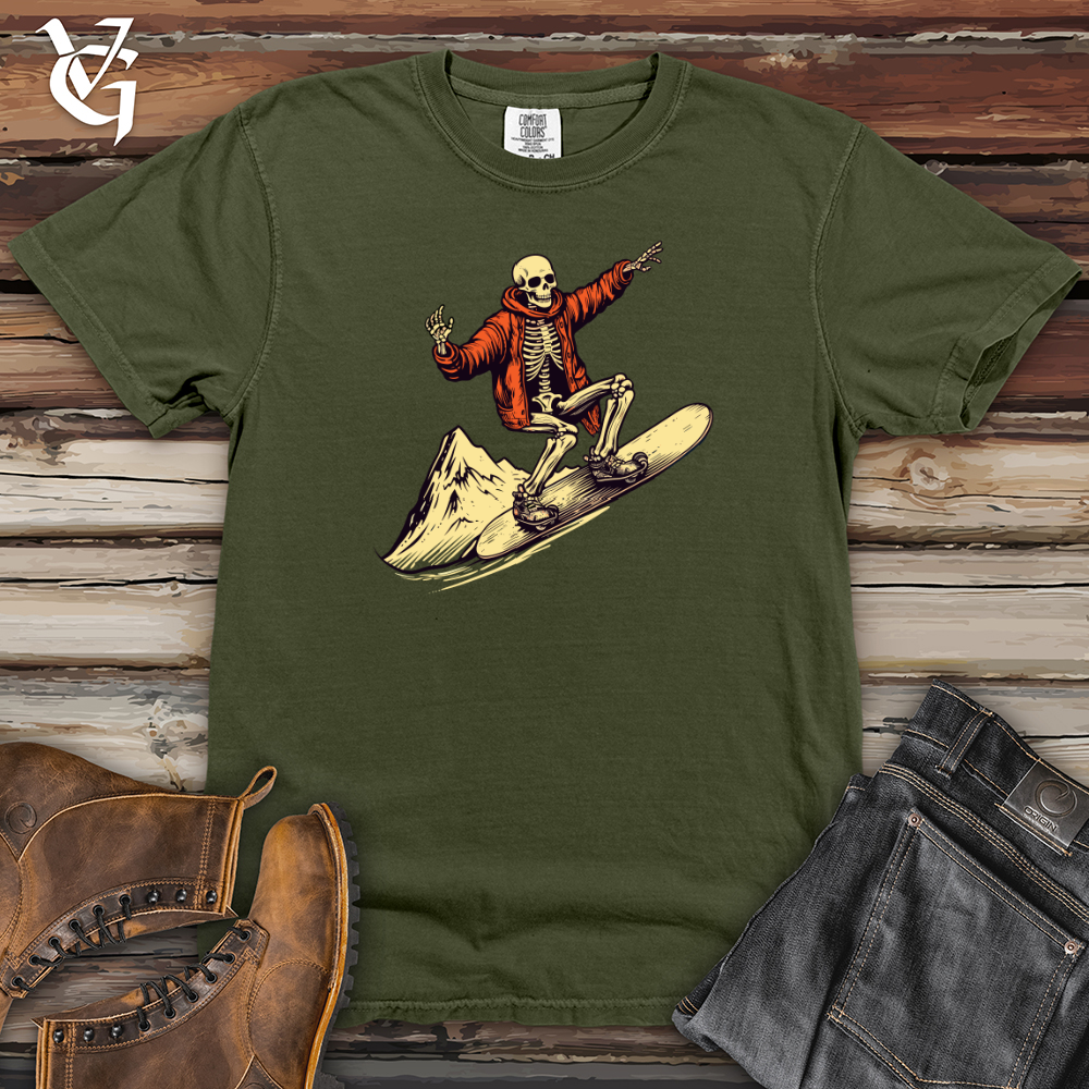 Viking Goods Surreal Slope Shredder Heavy Cotton Comfort Colors Tee Moss / L