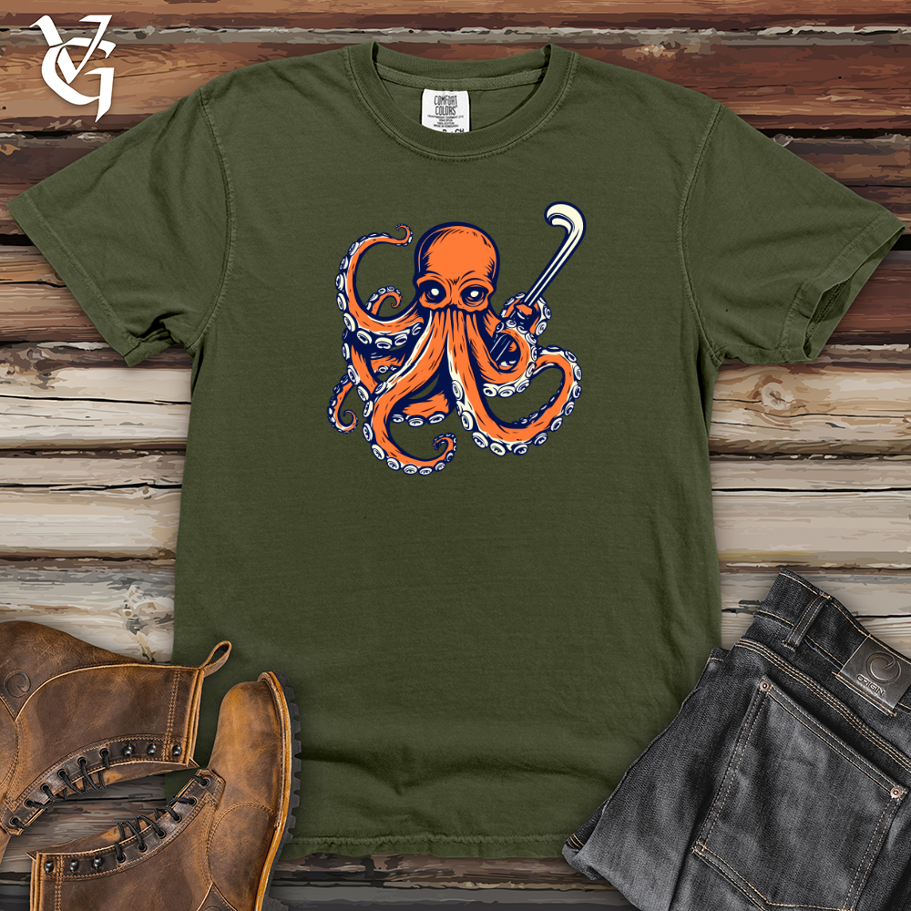 Viking Goods Tentacled Slapshot Heavy Cotton Comfort Colors Tee Moss / L