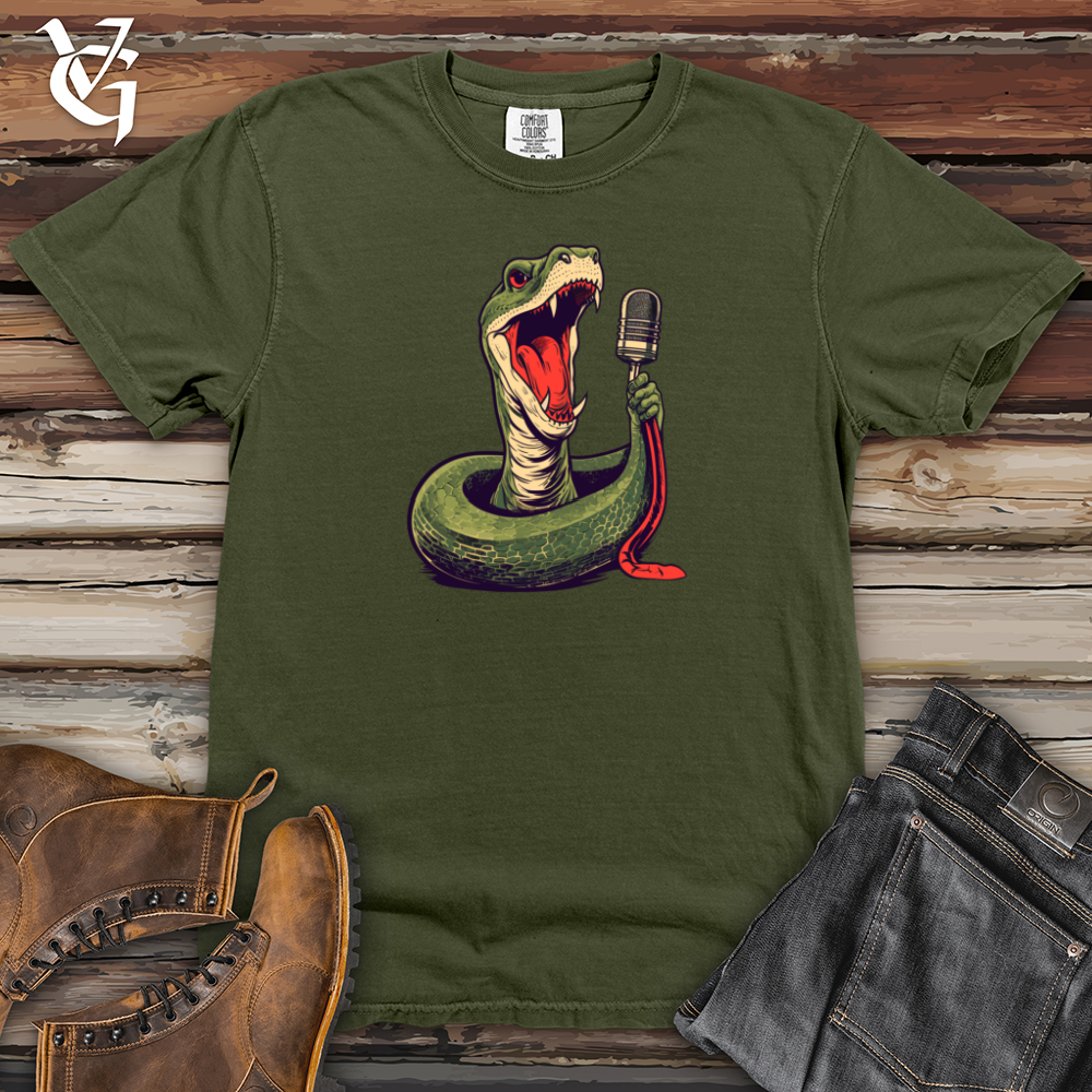 Viking Goods Venomous Chuckles Comedy Heavy Cotton Comfort Colors Tee Moss / L