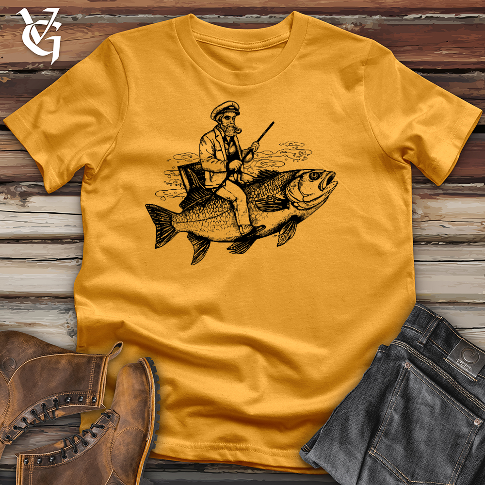 Viking Goods Captain Carp Cotton Tee Mustard / L