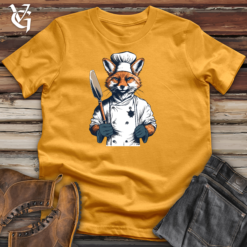 Viking Goods Culinary Fox Master Cotton Tee Mustard / L