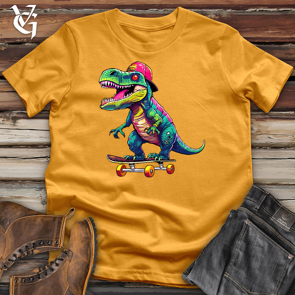 Viking Goods Dinoman Jones Cotton Tee Mustard / L