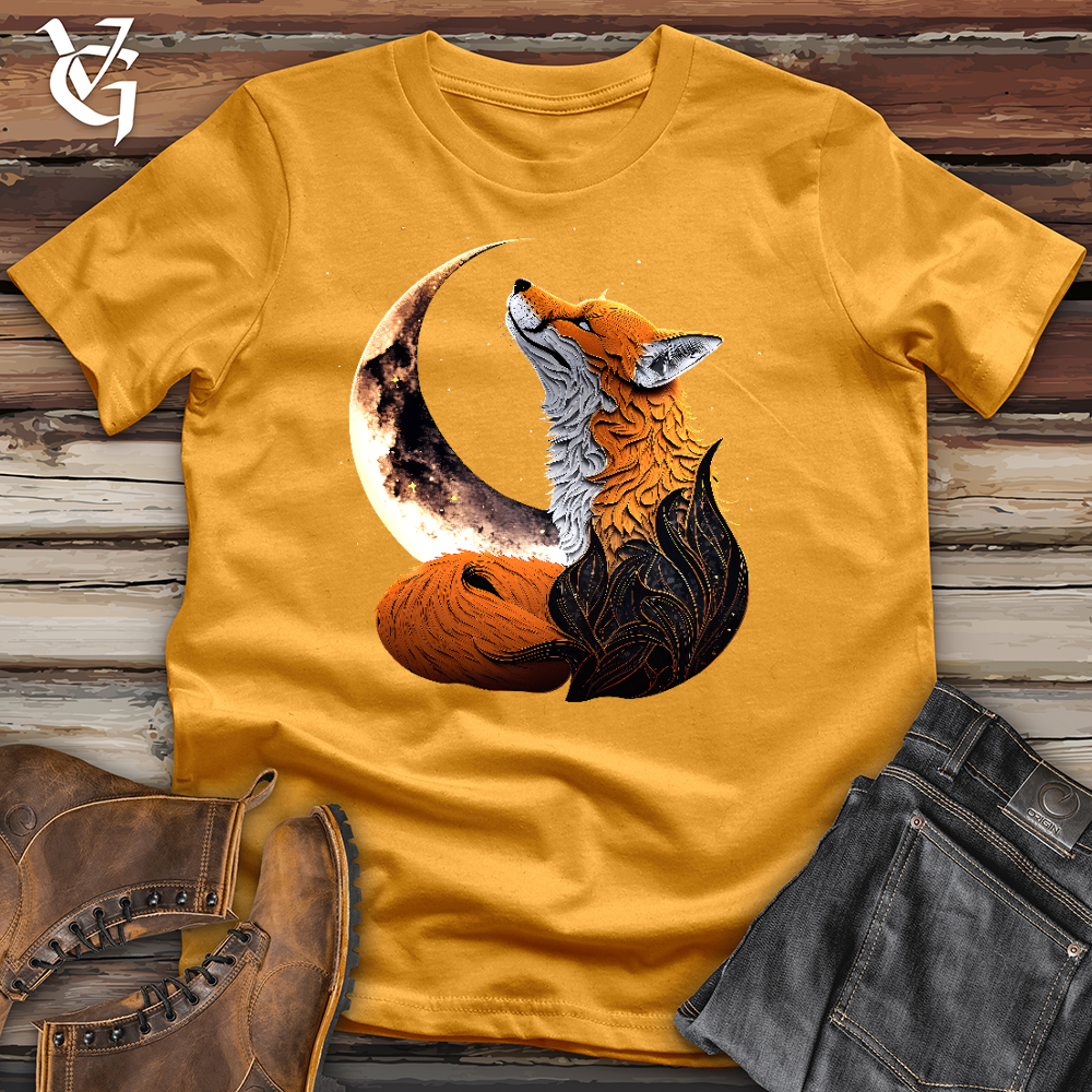 Viking Goods Howl Of The Fox Cotton Tee Mustard / L