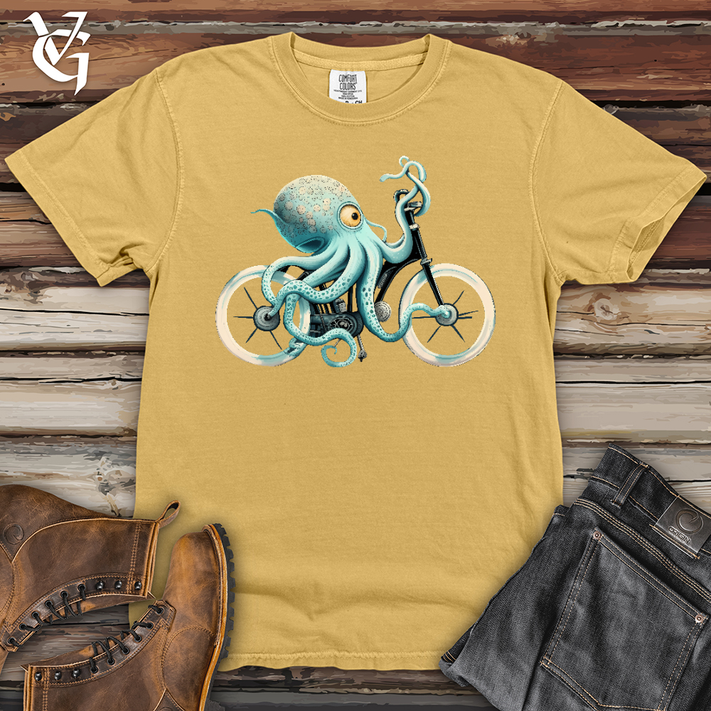 Viking Goods Octobike Heavy Cotton Comfort Colors Tee Mustard / L