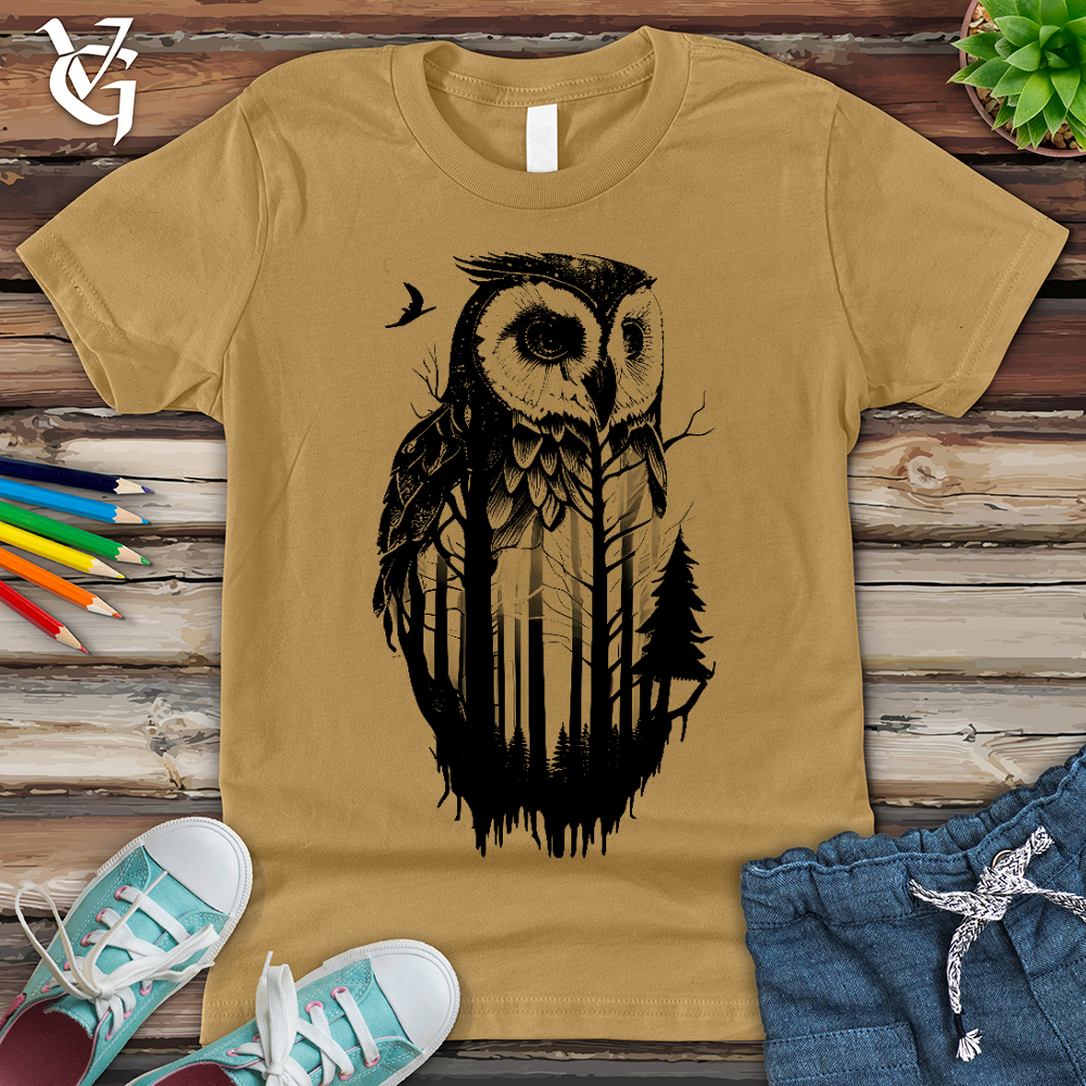 Viking Goods Owl Soul Youth Tee Mustard / L