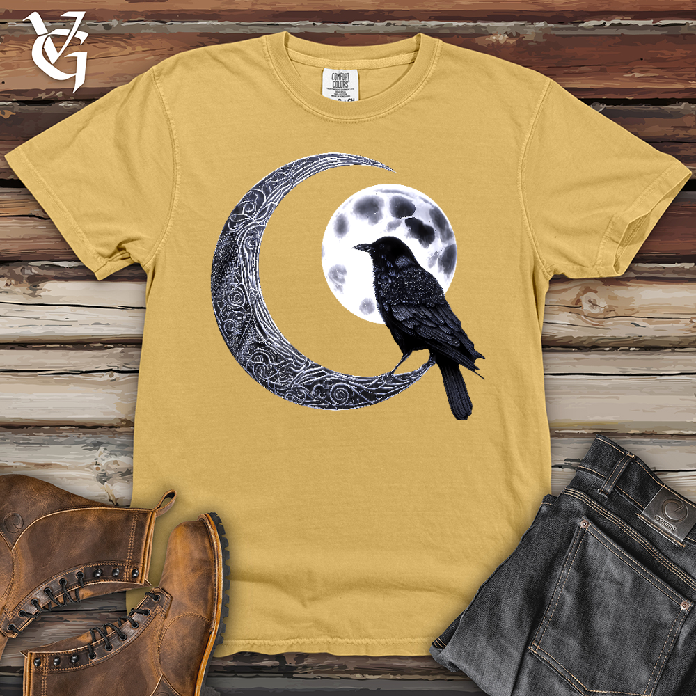 Viking Goods Raven & Moon Negotiations Heavy Cotton Comfort Colors Tee Mustard / L