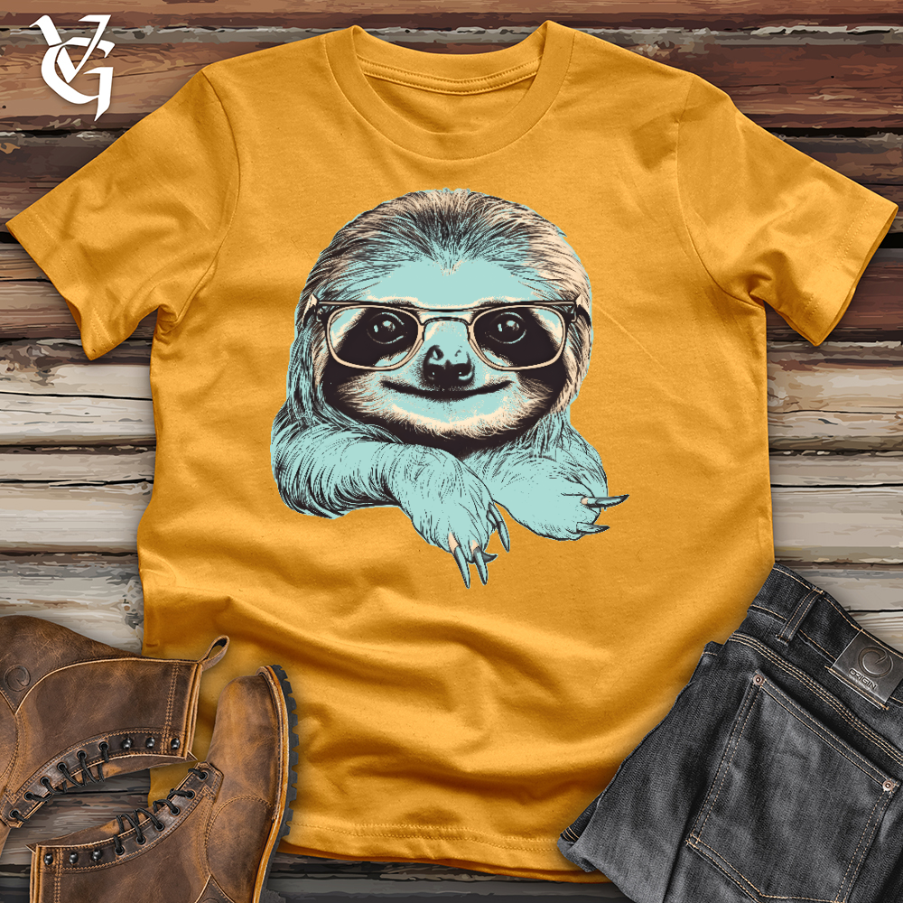 Viking Goods Sloth Life Cotton Tee Mustard / L