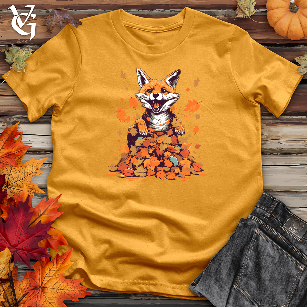 Viking Goods Surprised Leaf Diver Cotton Tee Mustard / L