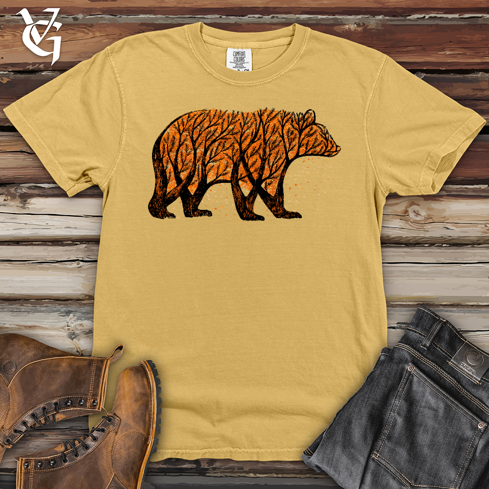 Viking Goods The Autumn Bjorn Heavy Cotton Comfort Colors Tee Mustard / L