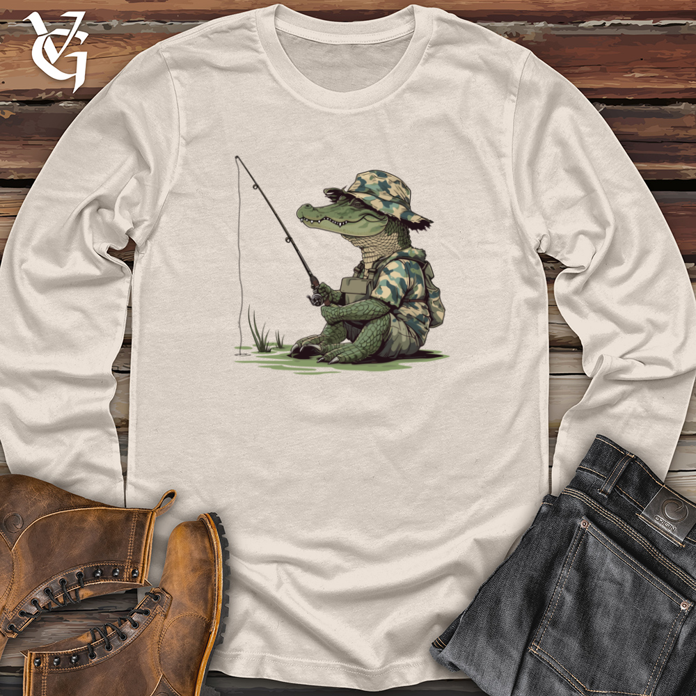 Viking Goods Alligator Angler Adventure Long Sleeve Natural / L